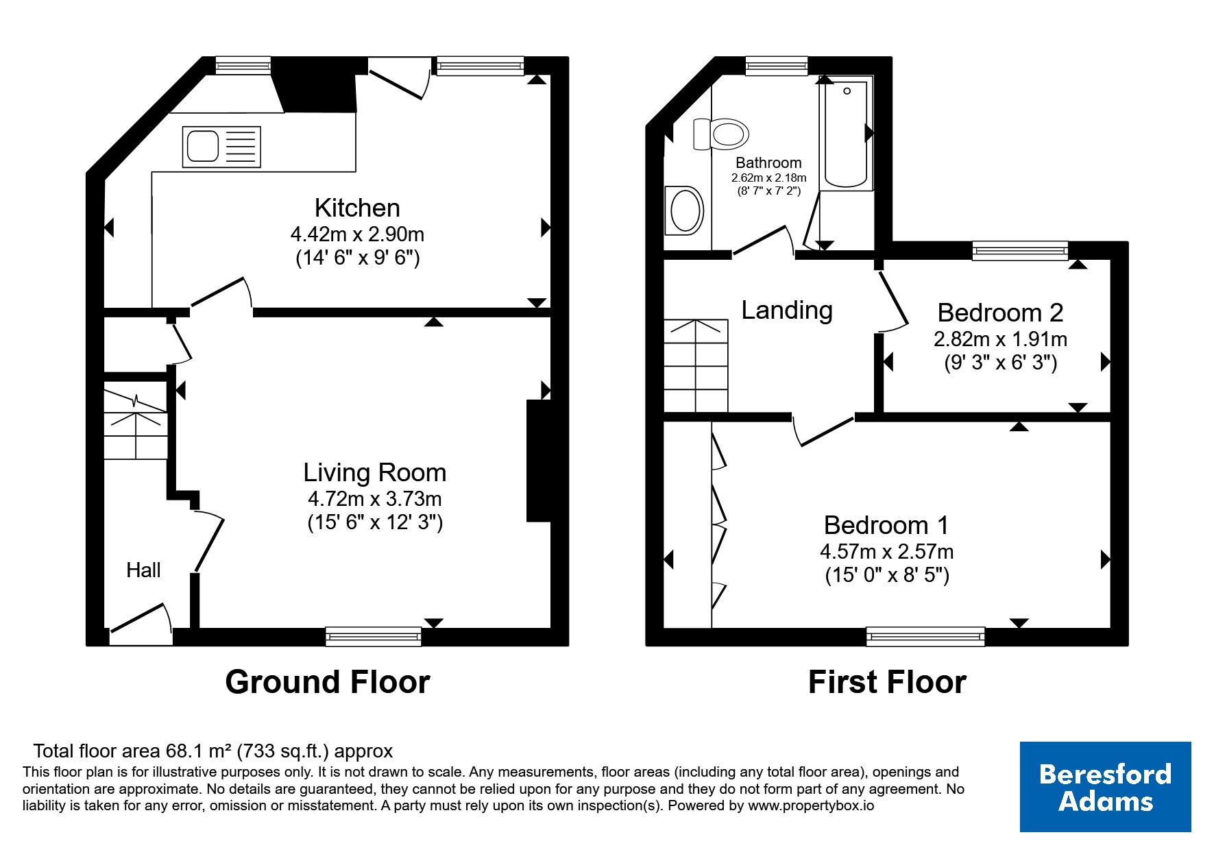2 Cilgeraint Terrace,, St. Anns Bethesda, Gwynedd floorplan
