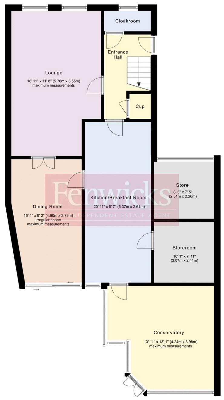2, Windermere Avenue, Fareham floorplan