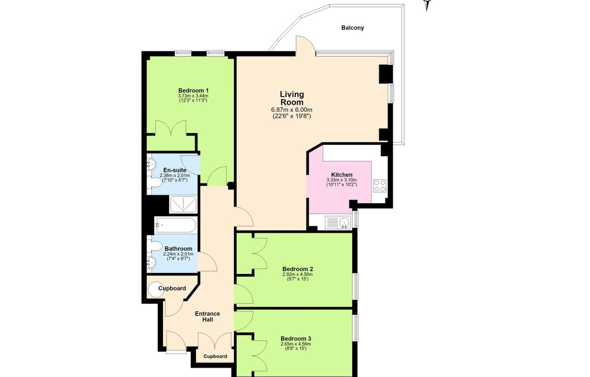 351 Cambria Victoria Wharf Watkiss Way, Cardiff floorplan