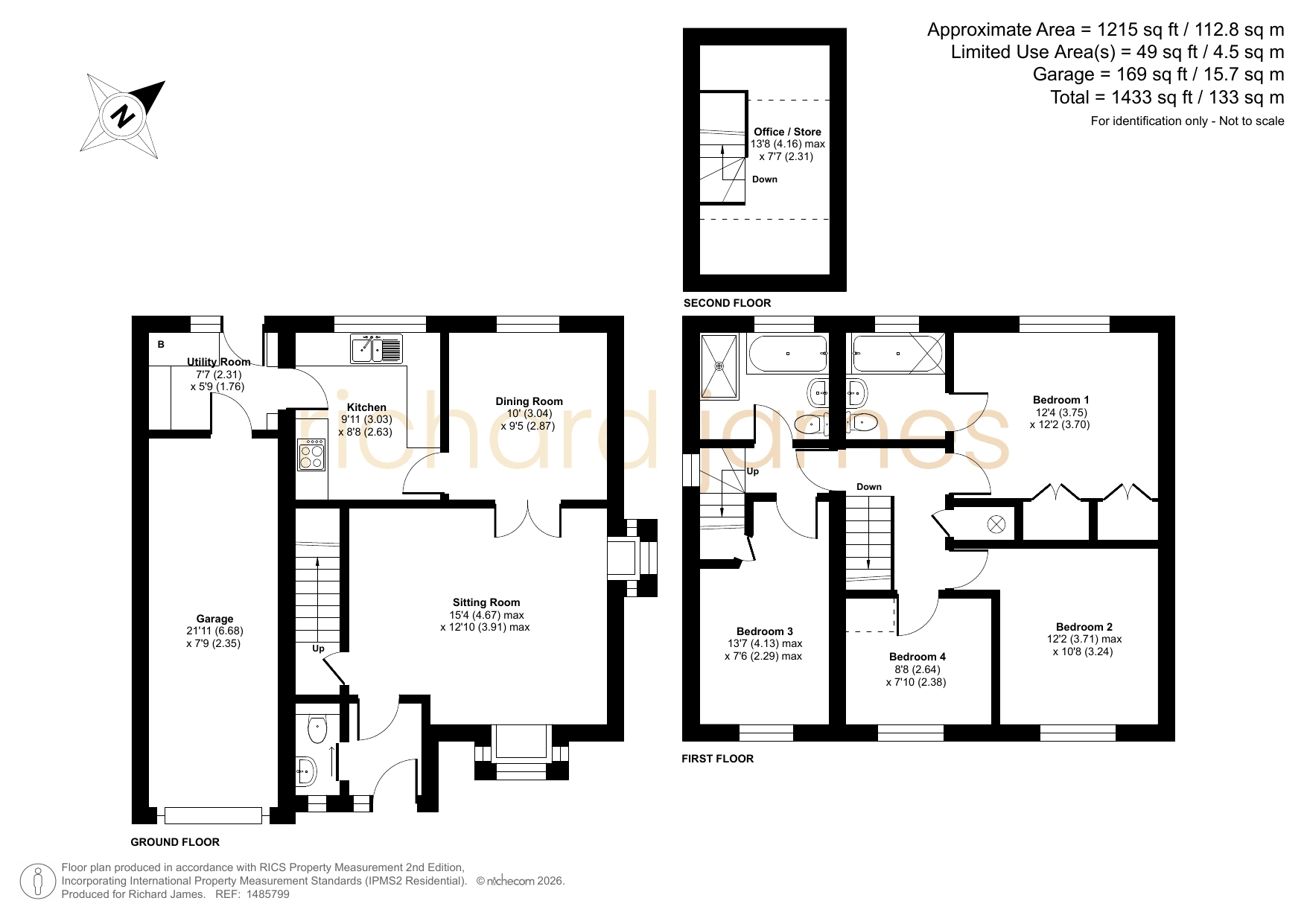 27, Feather Wood, Swindon floorplan