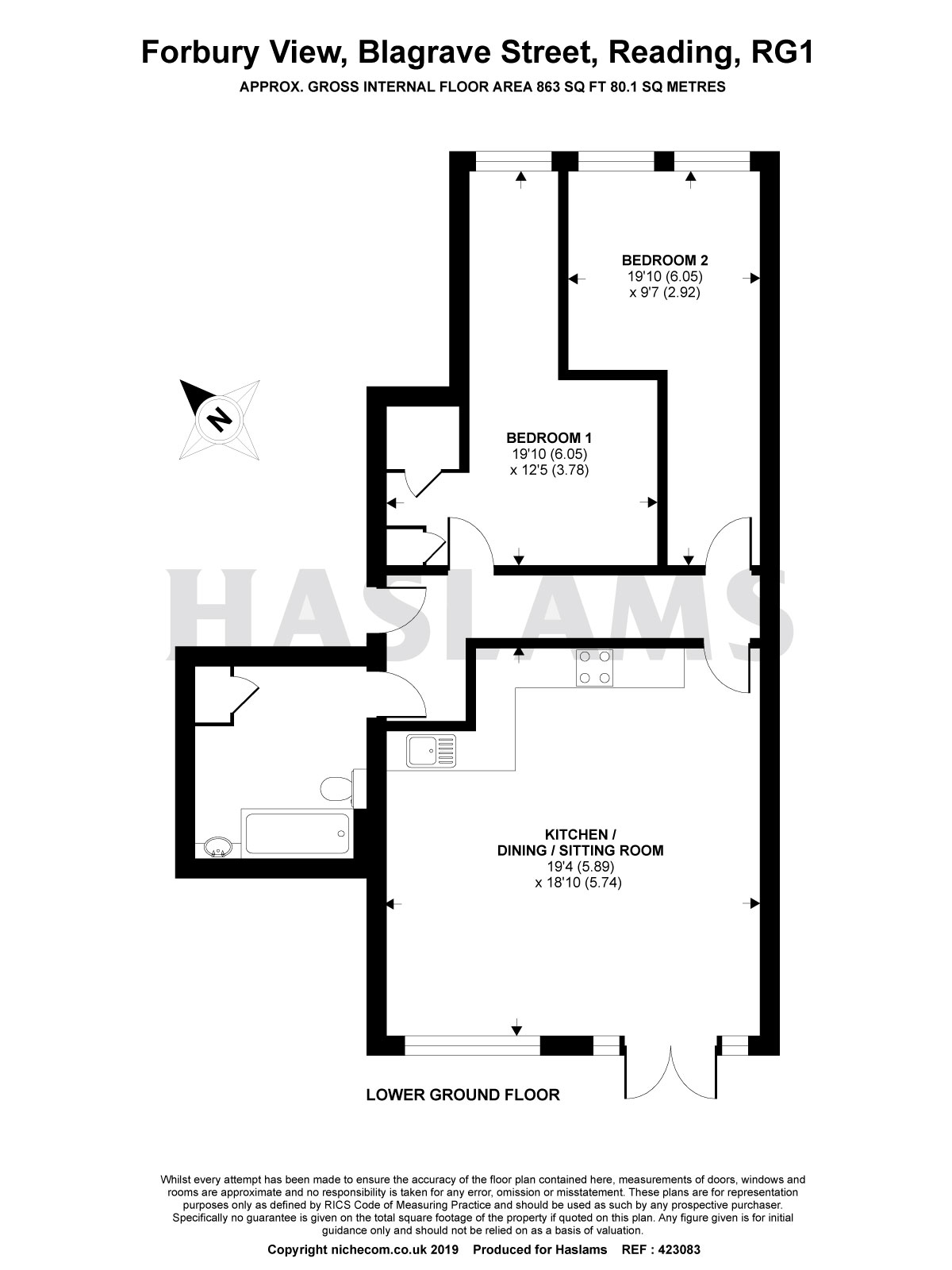 2 Bedrooms Flat for sale in Forbury View, Blagrave Street, Reading RG1