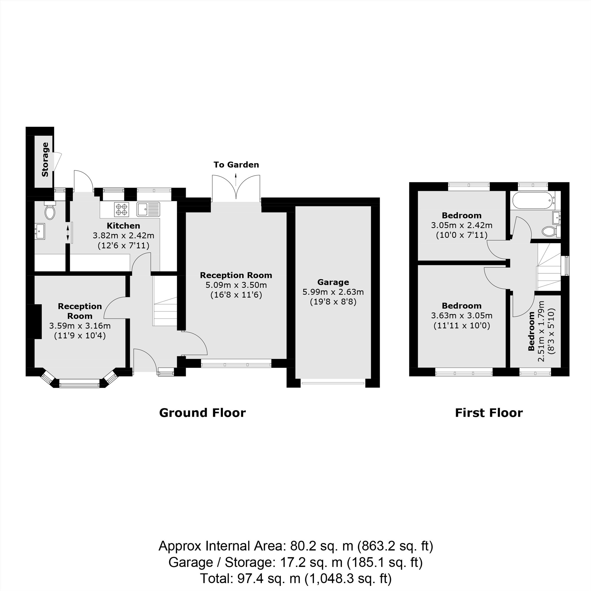 34, Fulwell Park Avenue, Twickenham floorplan