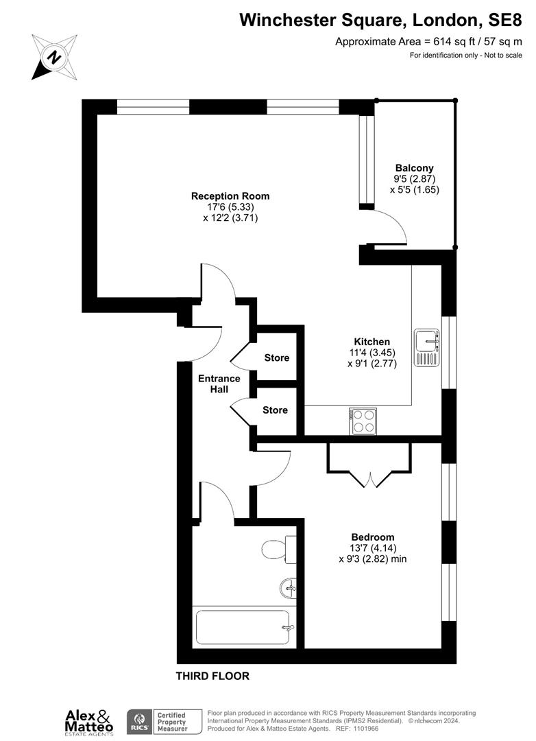 1 Winchester Square, London floorplan