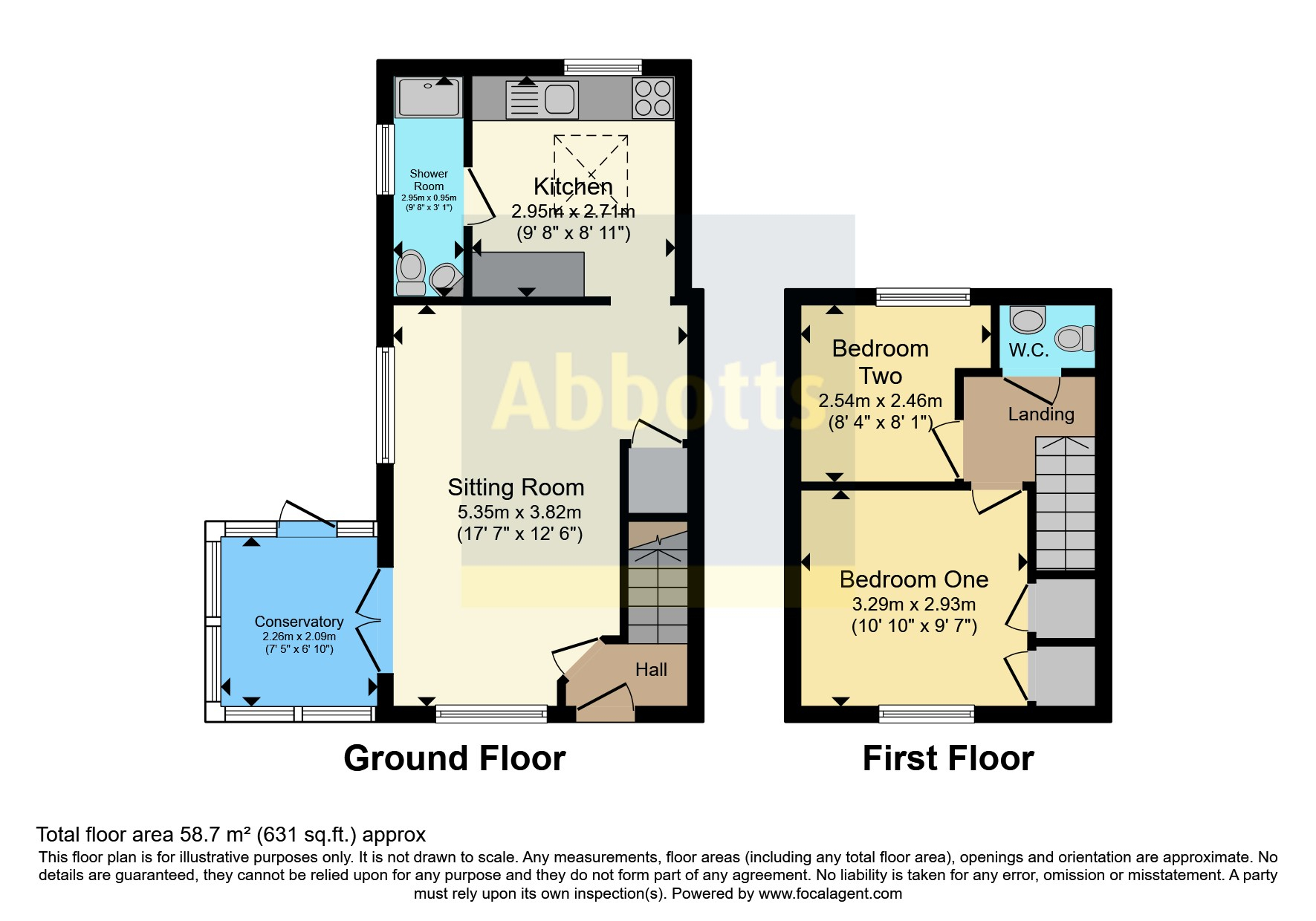 1, Church Hill, Haddiscoe floorplan