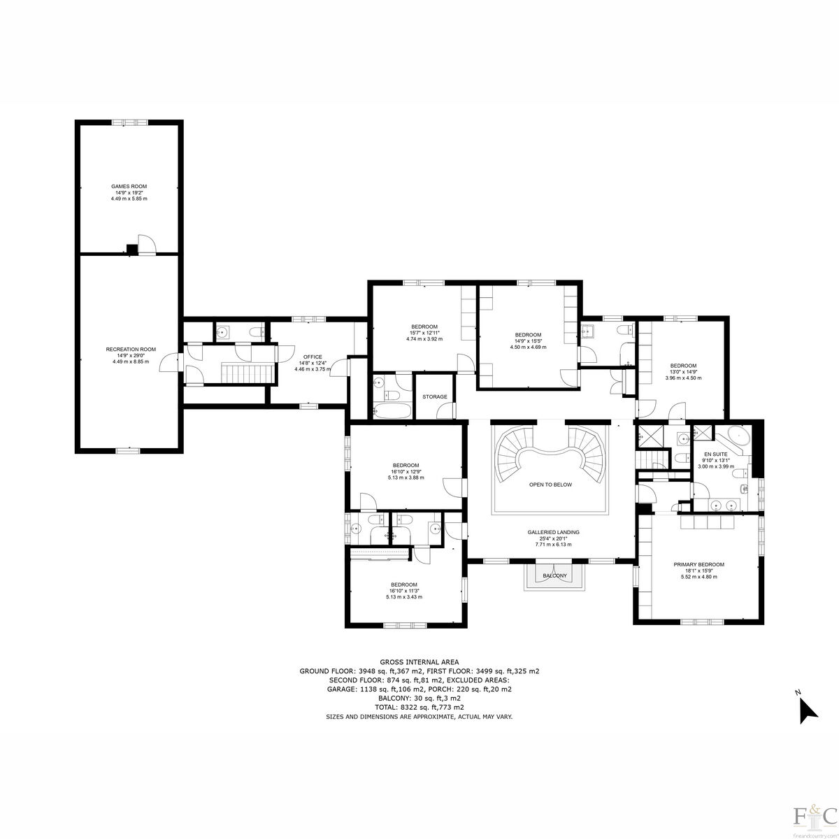 Uppingham Road, Leicester LE7, 8 bedroom country house for sale