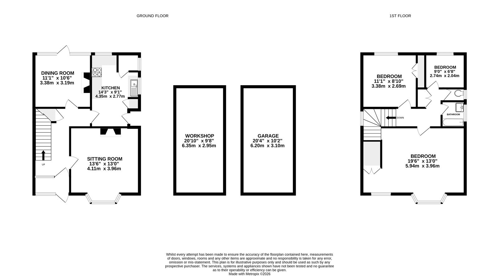 2, Burnt Hill Road, Farnham floorplan