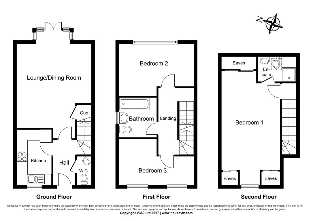 3 Bedrooms Town house to rent in Bellflower Close, Whitwood, Castleford WF10