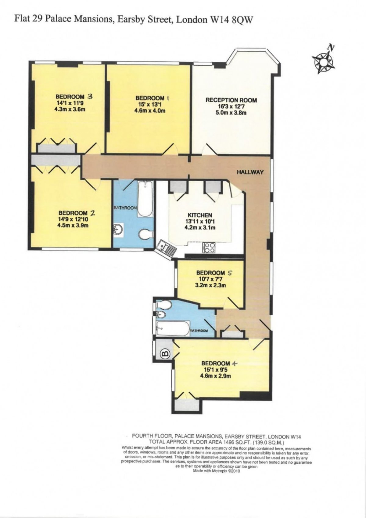 Earsby Street, London floorplan