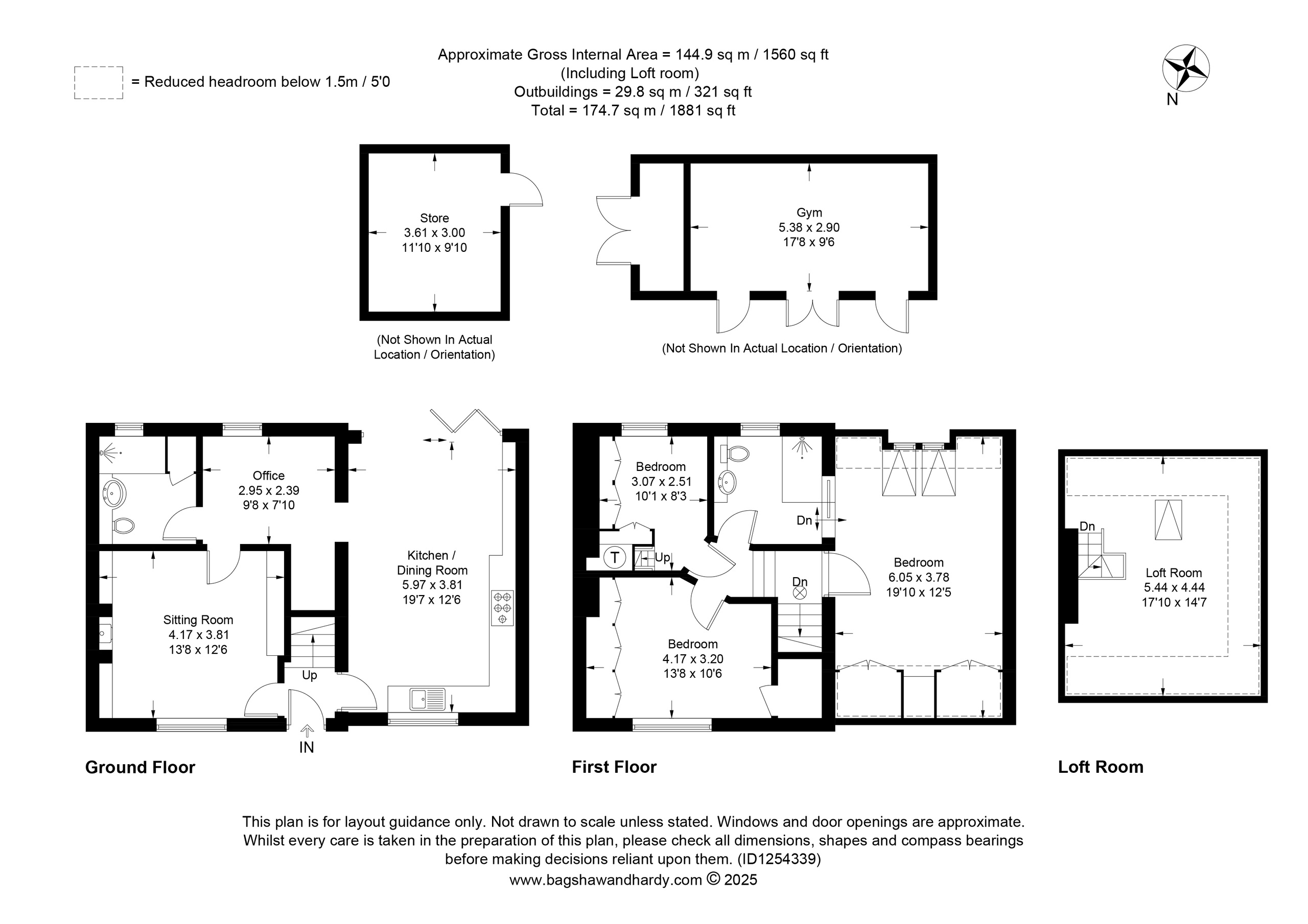 43 High Street, Edenbridge floorplan
