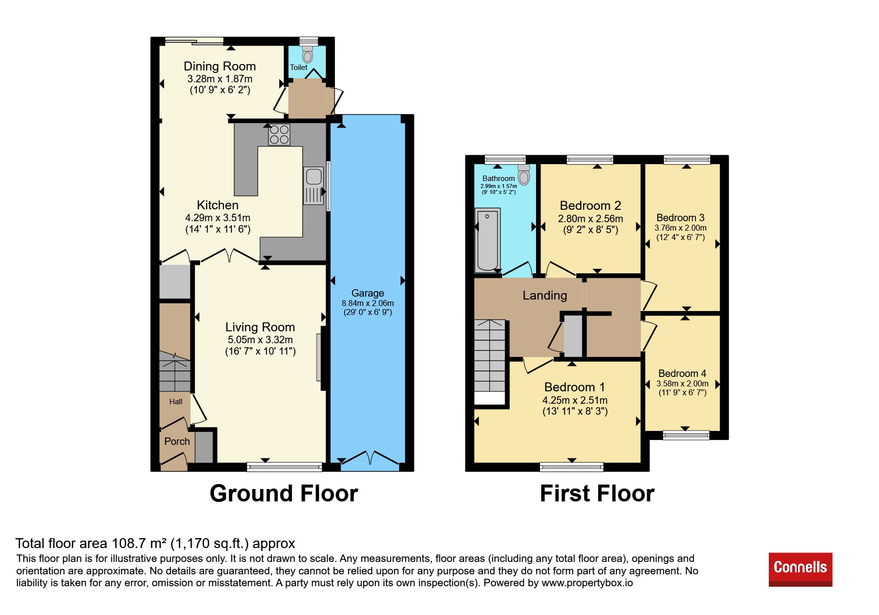 4, Avon Road, Melton Mowbray floorplan