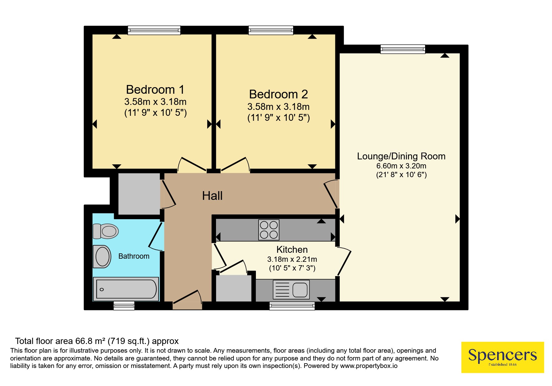Flat 30, Victoria Court,, Leicester Road, Leicester floorplan