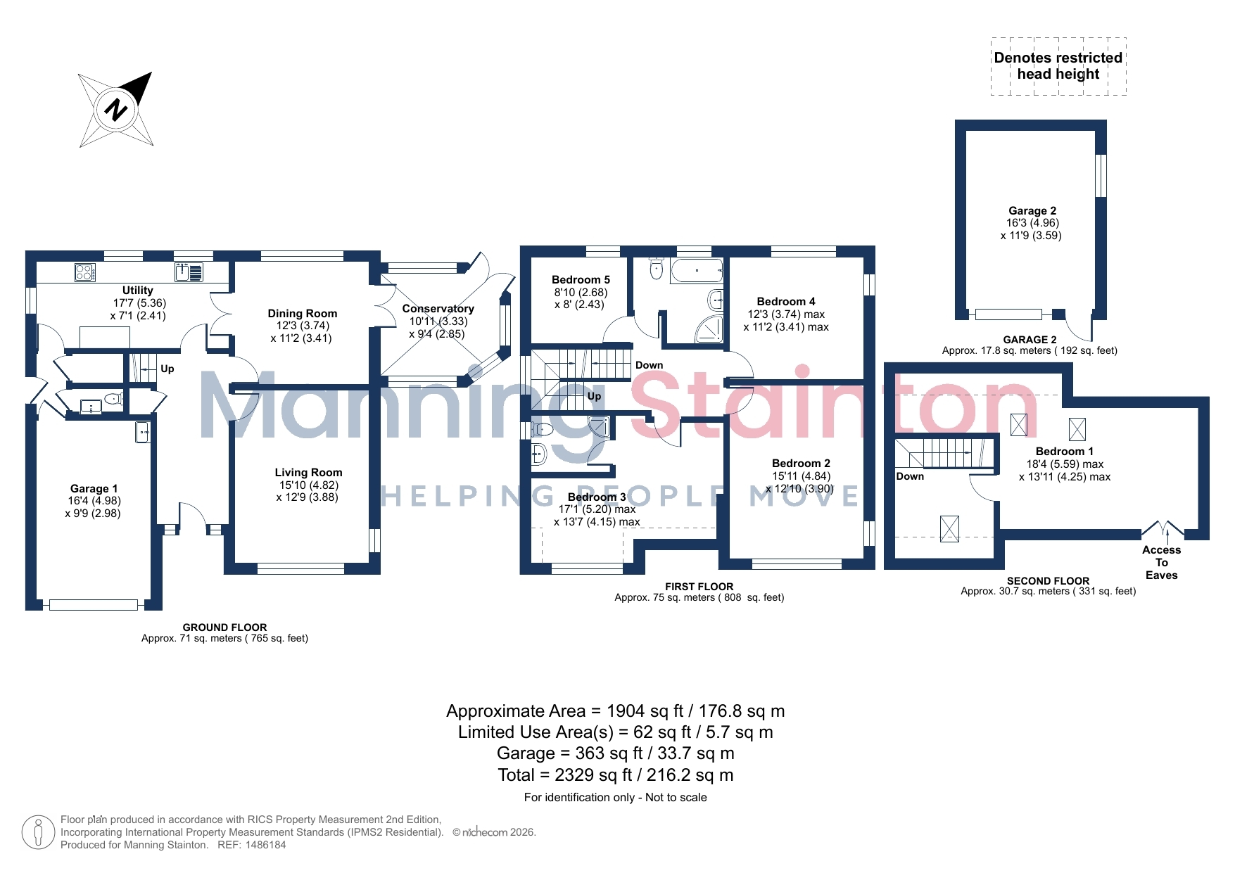 44, Waterloo Road, West Yorkshire floorplan