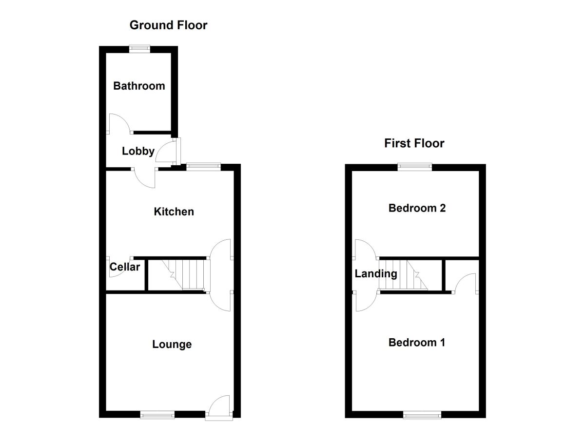 2 Bedrooms Terraced house for sale in Broxholme Lane, Doncaster DN1