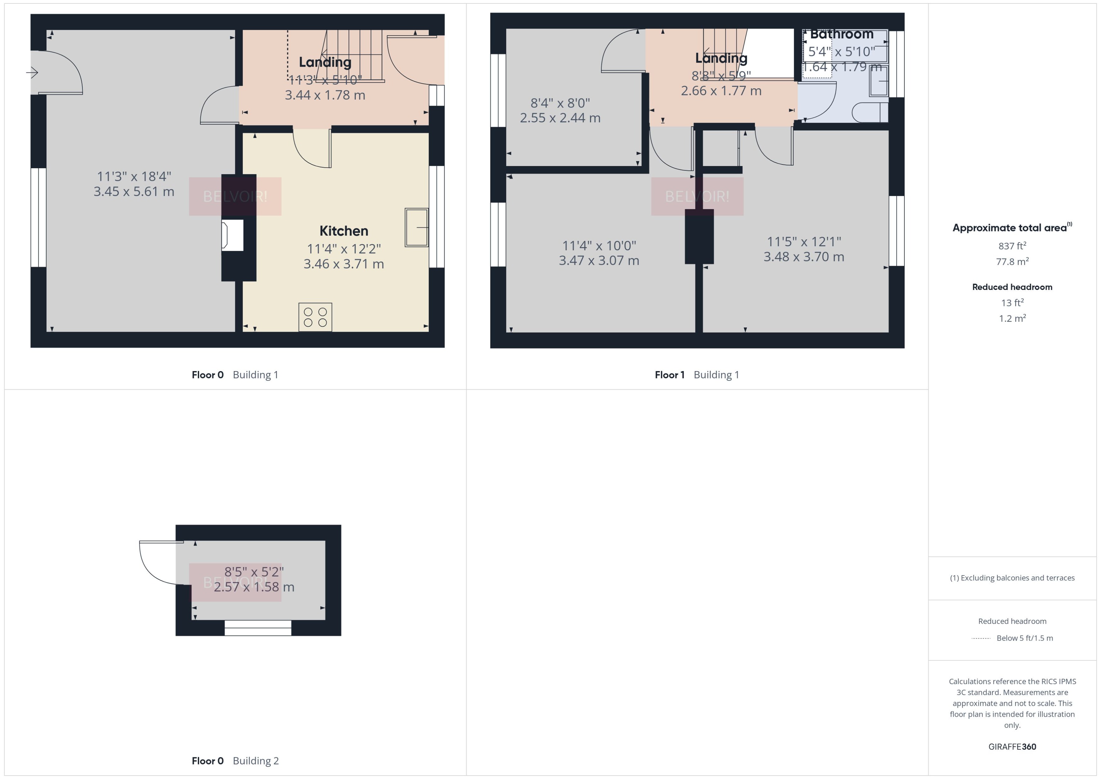 180, Bryn Offa, Wrexham floorplan