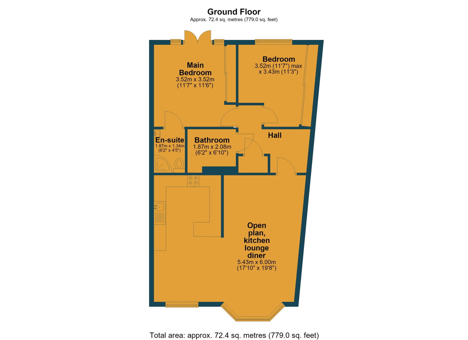 Willoughby Court,8, Melton Road, Nottingham floorplan