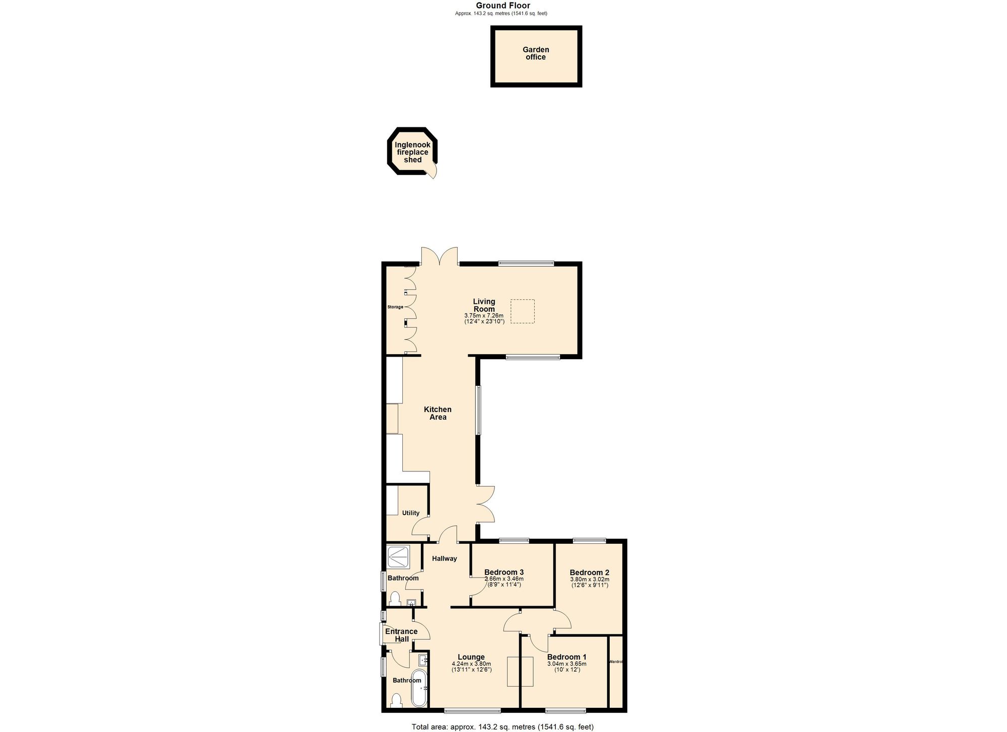 Idunno Headland Road, Stratford-Upon-Avon floorplan