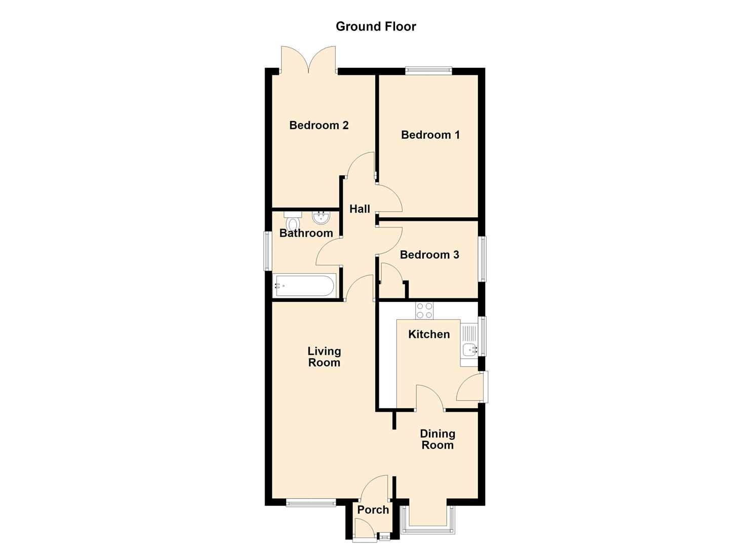6, Clos Y Gelli, Llanelli floorplan