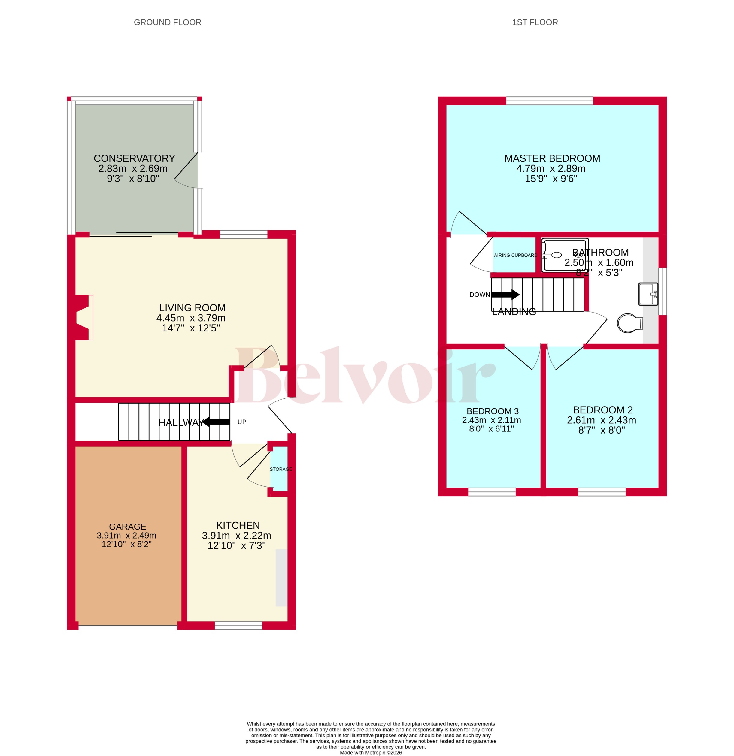 36, Rumer Hill Road, Cannock floorplan