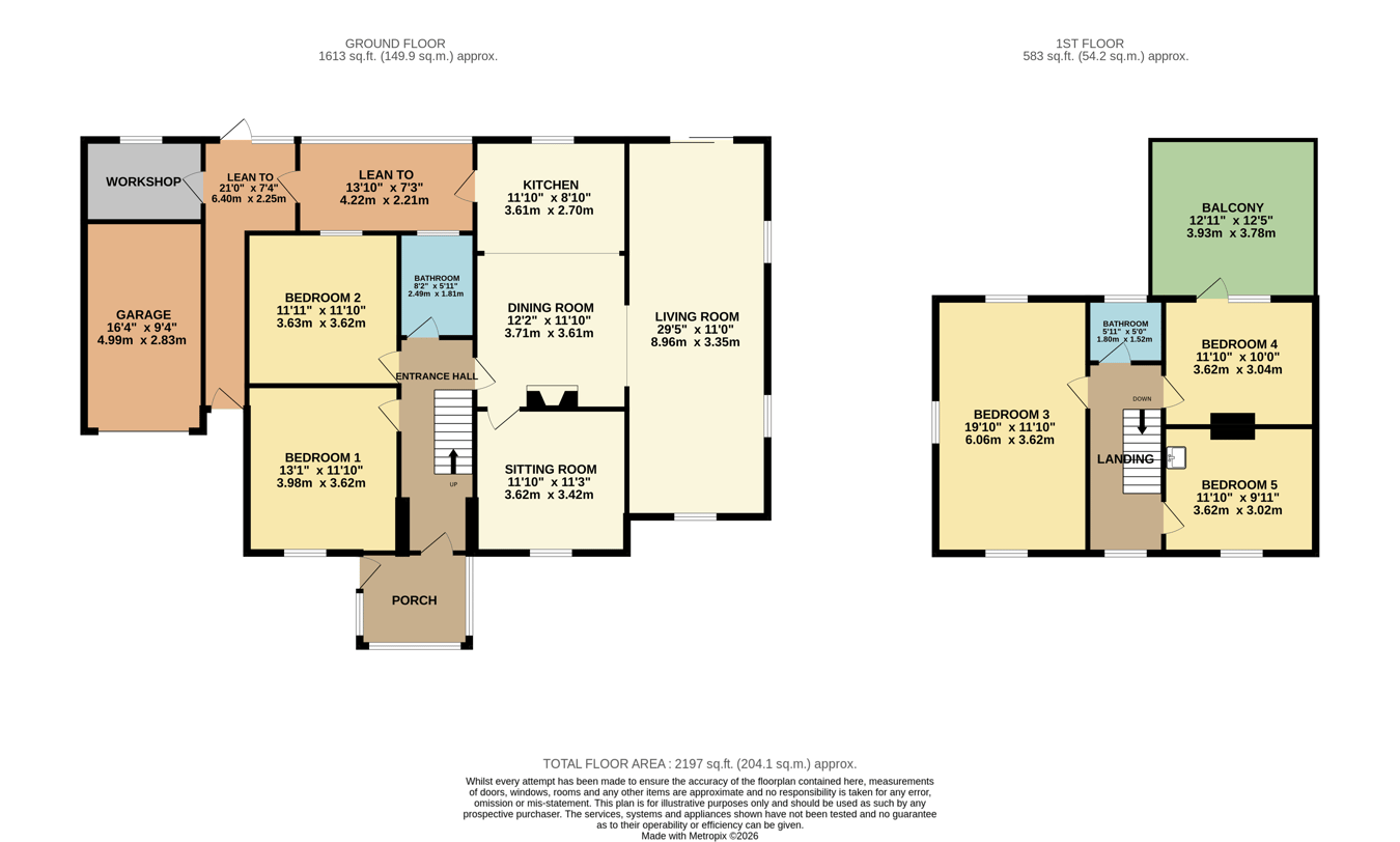 Ridgeway, 5 Homefield Avenue, La Route des Genets, St Brelade floorplan