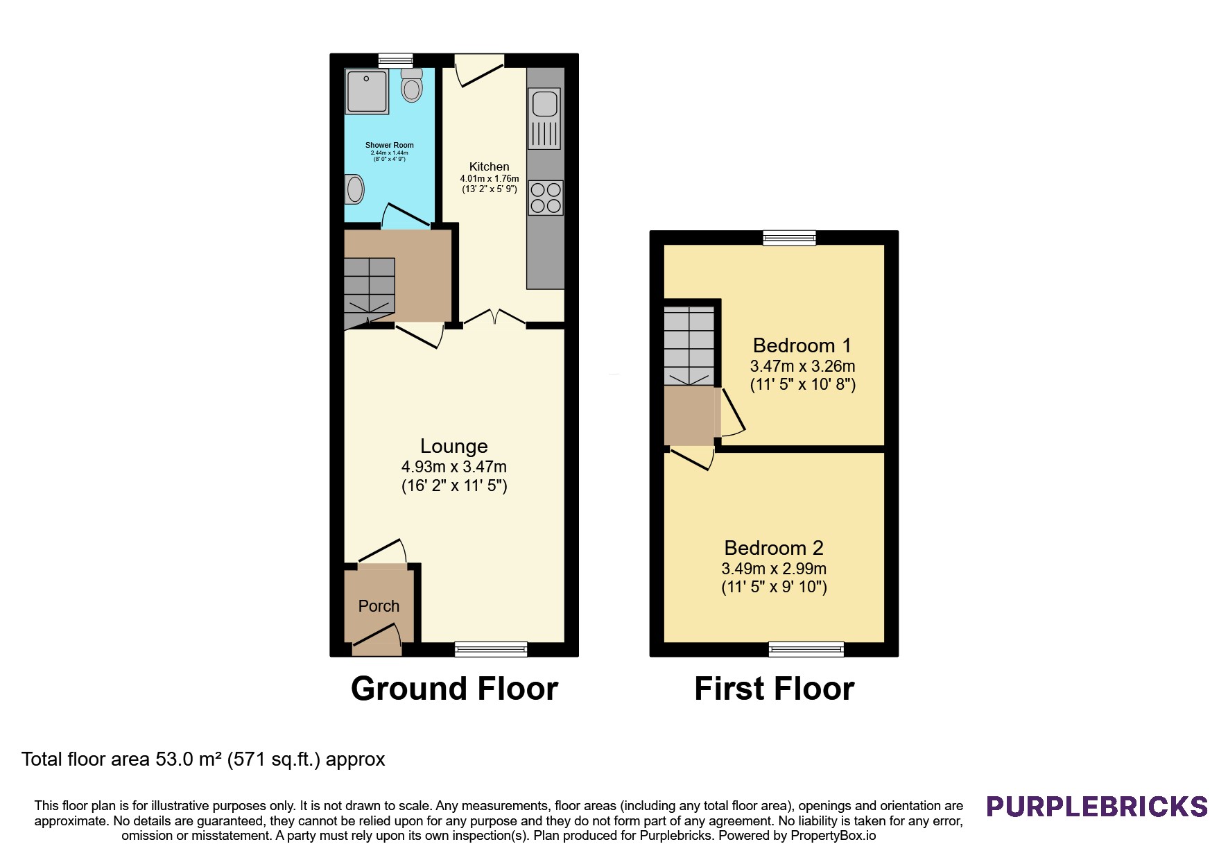 47, Gosford Street, Liverpool floorplan