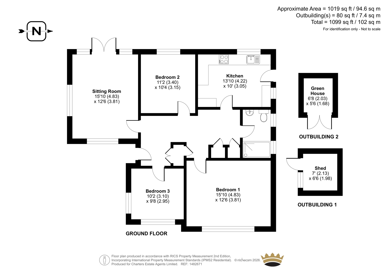 86, Singleton Crescent, Worthing floorplan