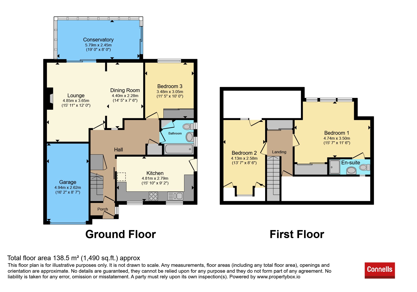 5, Northover Drive, Chard floorplan