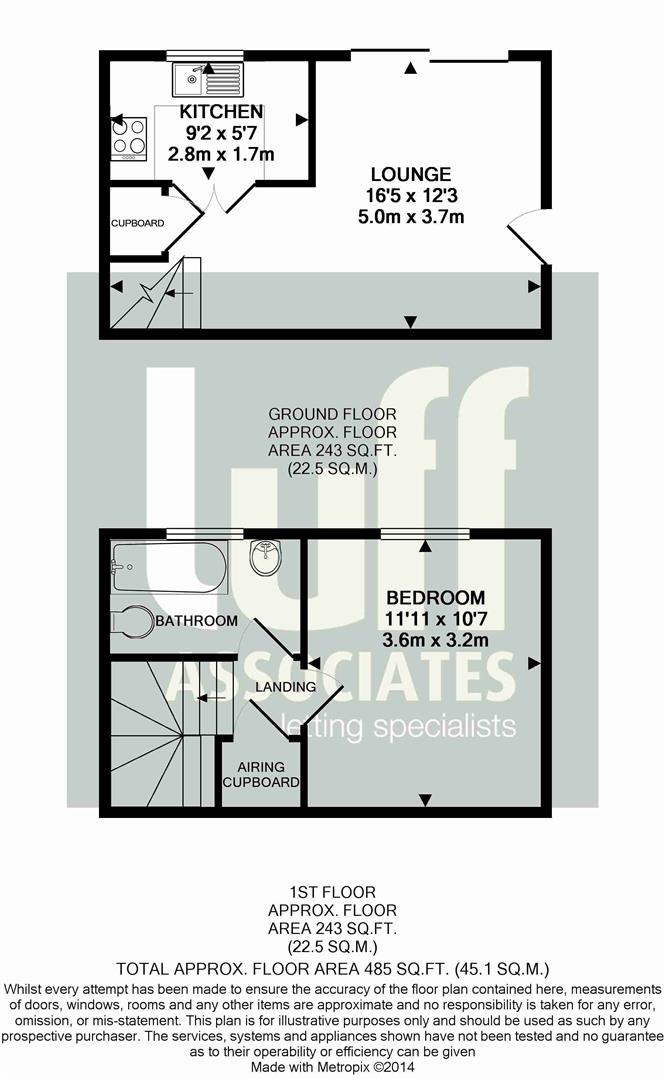 5, Heather Mead, Frimley floorplan