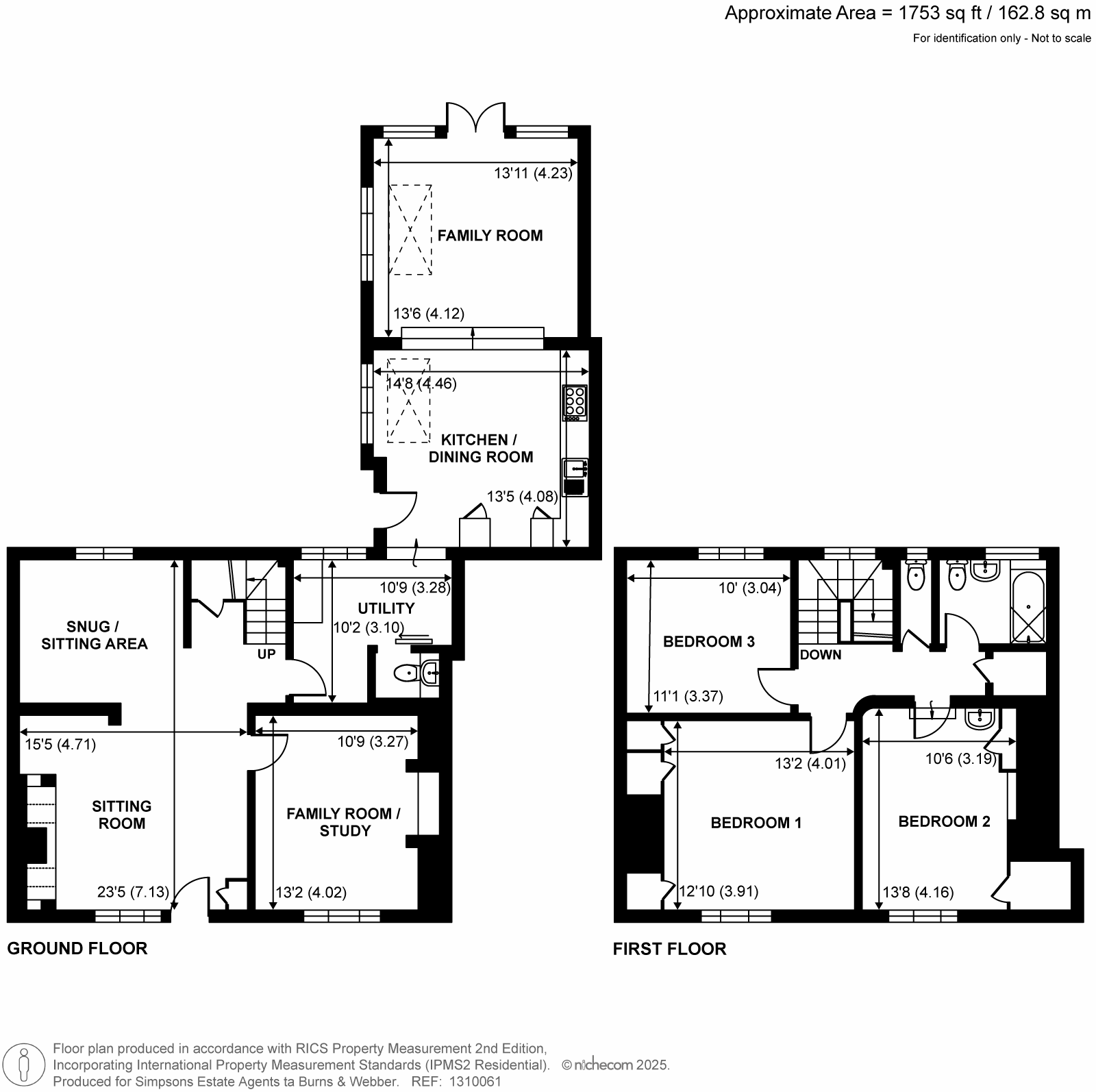 Tyrone Cottage,, The Street, Compton floorplan