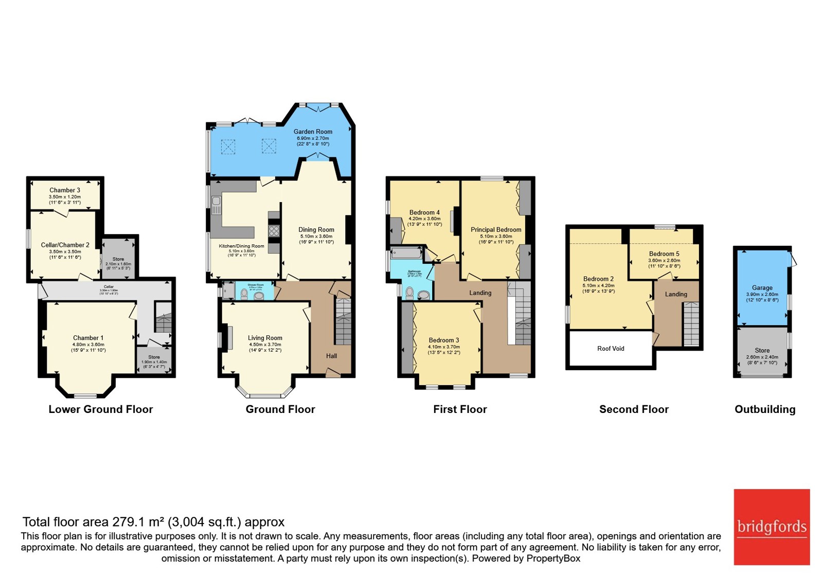 22, Park Road, Altrincham floorplan