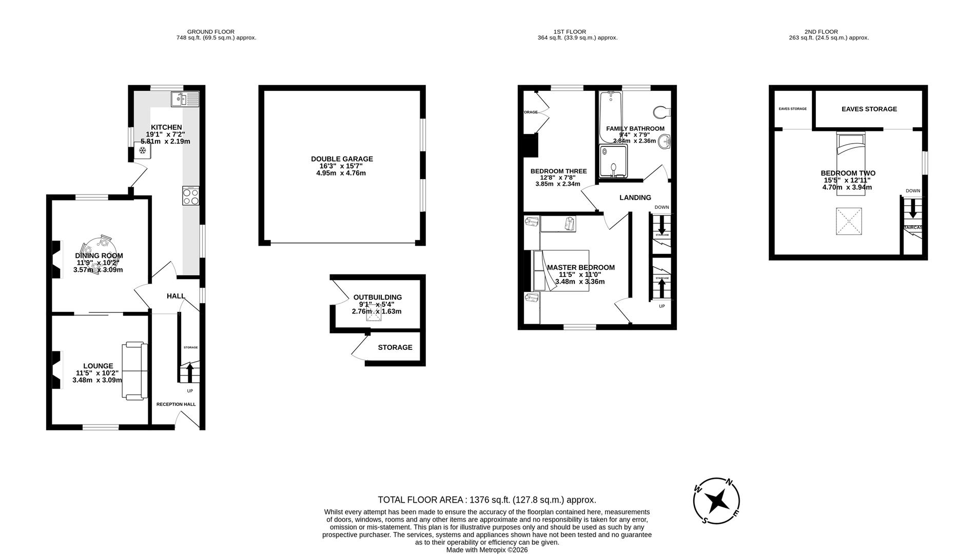 8, Lodge Bank, Chorley floorplan