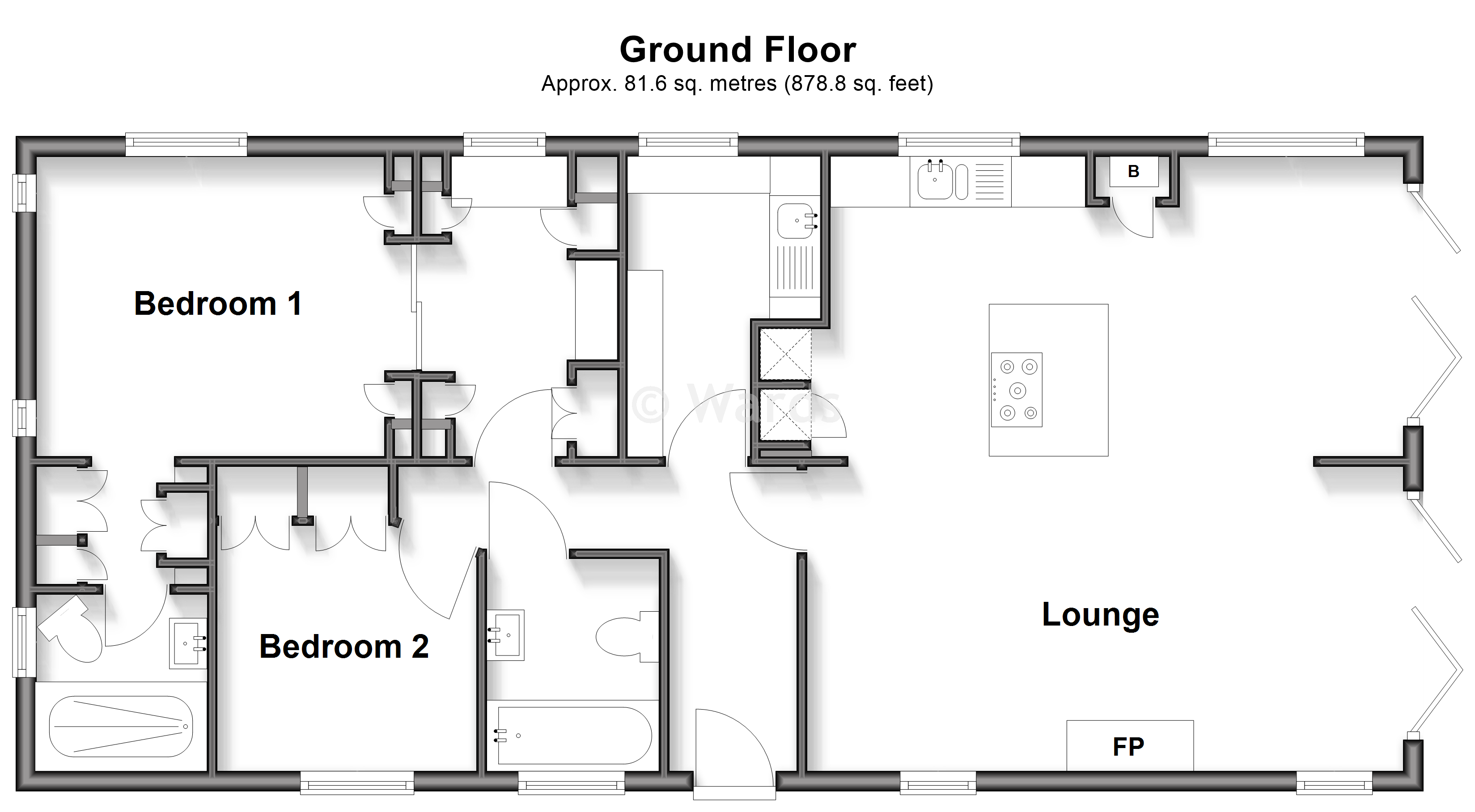 Meadow Gardens, Spill Lands Country Park, Ashford floorplan