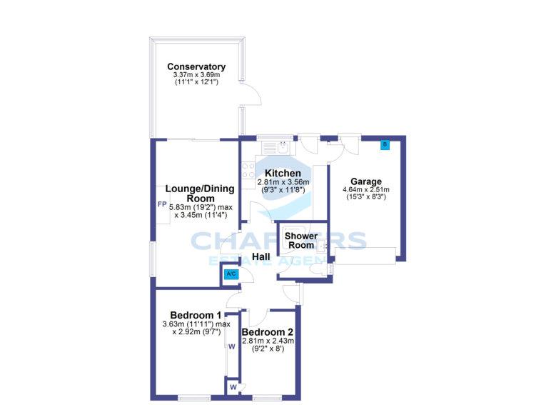 2, Davenant Close, Gillingham floorplan
