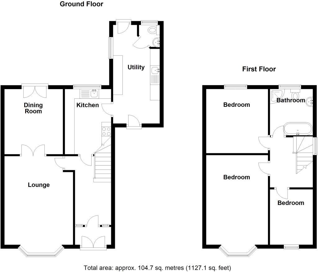 12, Three Oaks Road, Birmingham floorplan