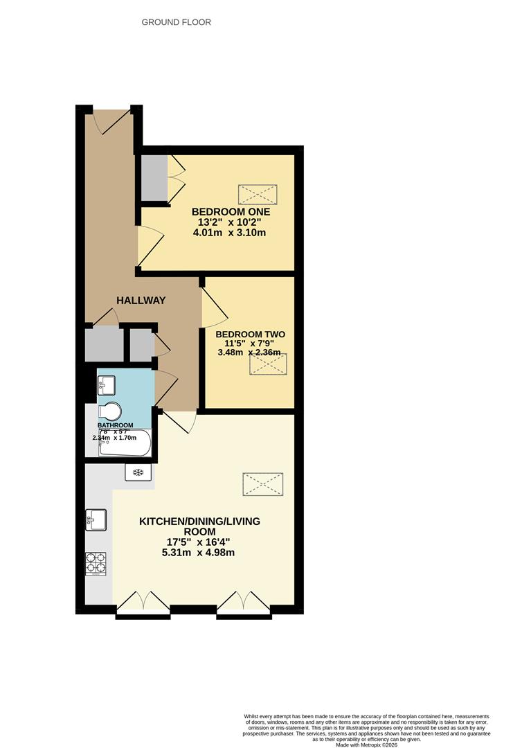 39 Sea Road, Westgate-On-Sea floorplan