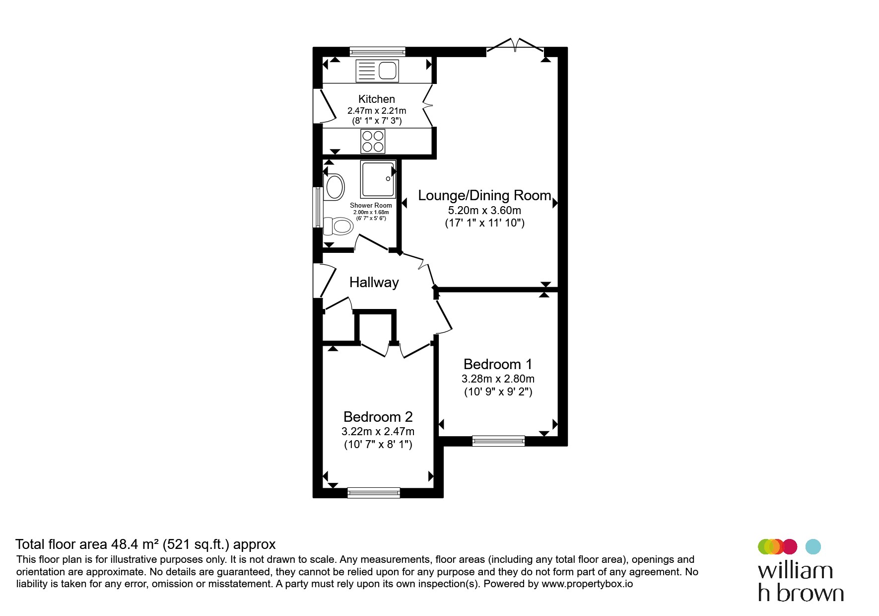 4, Violet Way, Peterborough floorplan