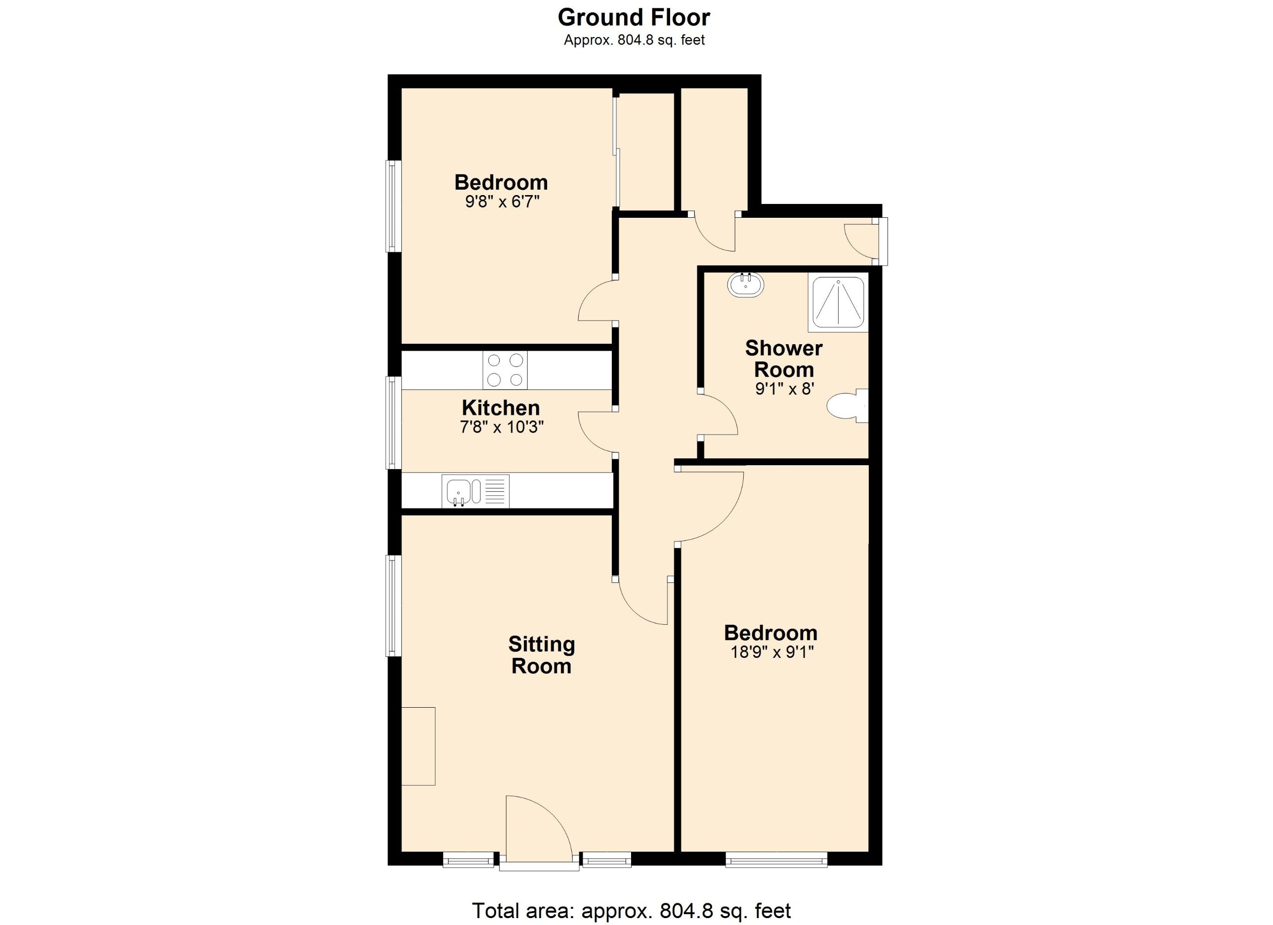 Savoy Court, Dorset floorplan