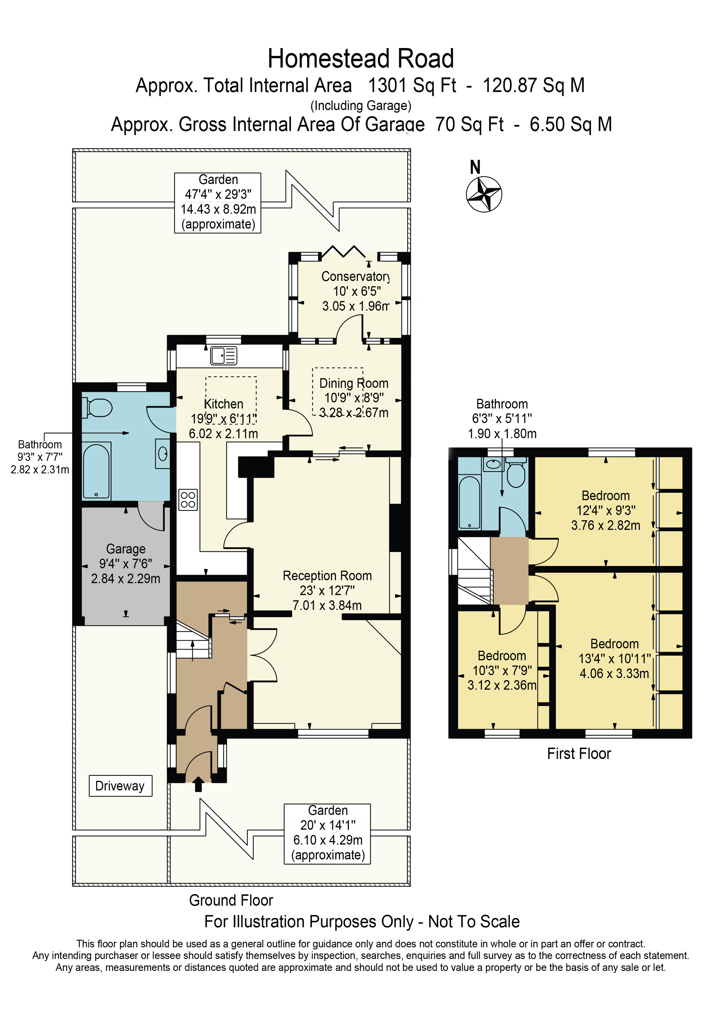 58, Homestead Road, Dagenham floorplan