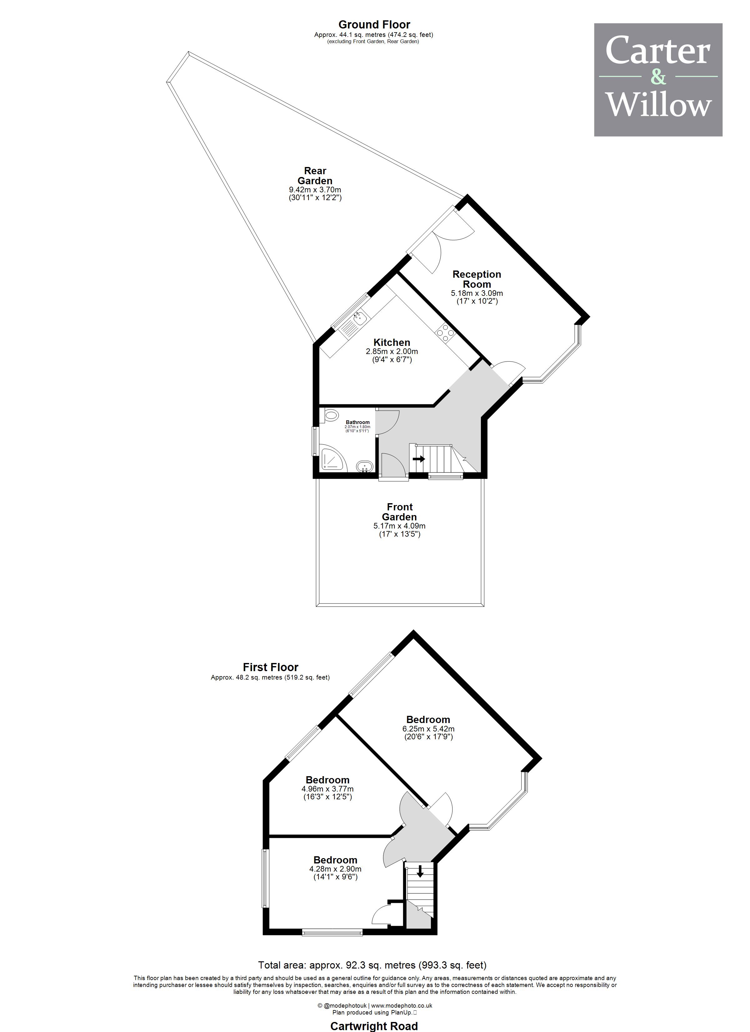 30, Cartwright Road , Dagenham  floorplan