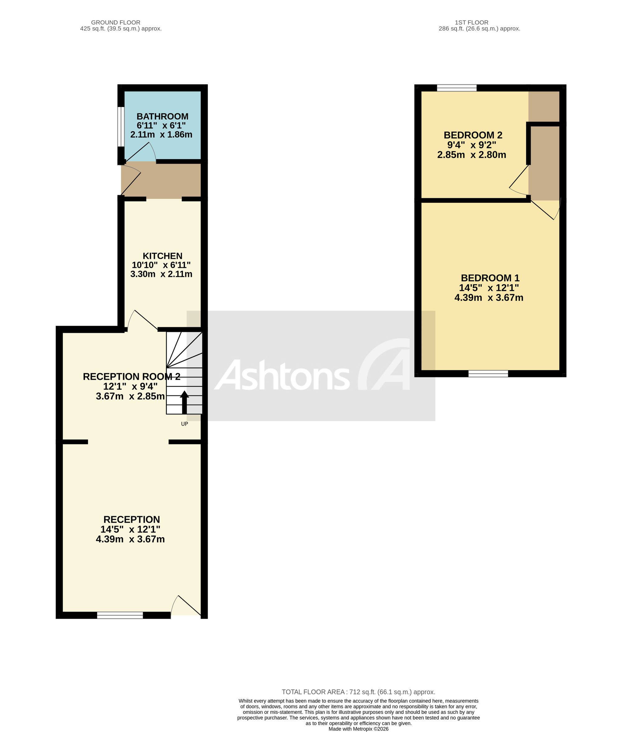 121 Mercer Street, Newton-Le-Willows floorplan