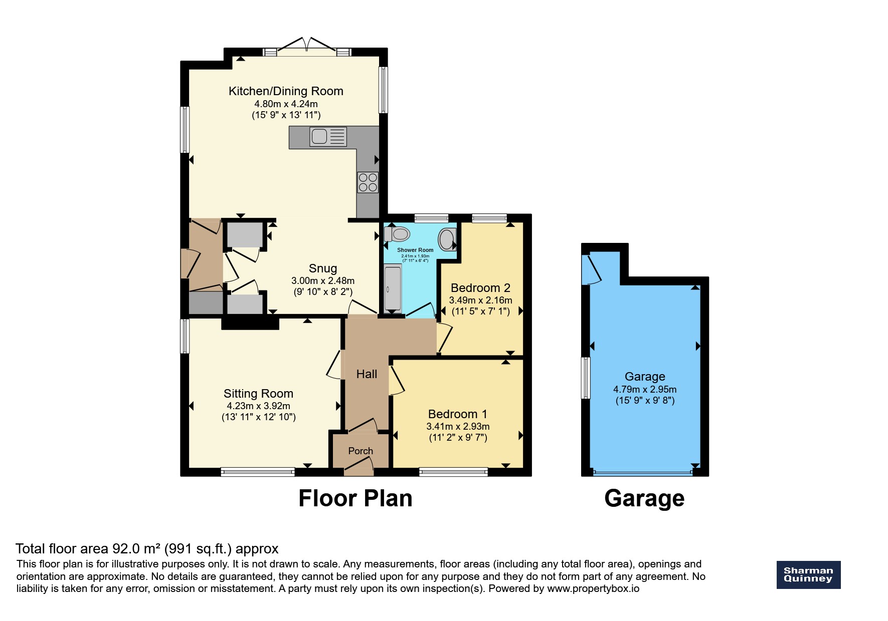 8, Nene Court, Kettering floorplan