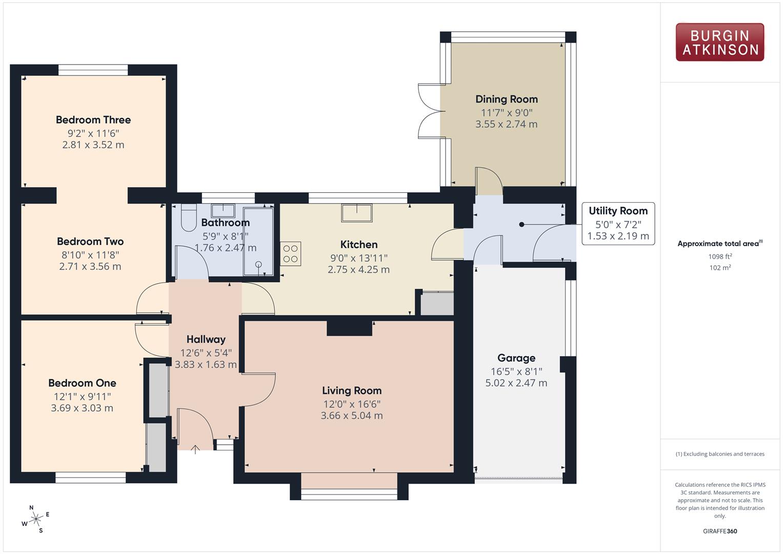 4, Five Fields Close, Retford floorplan