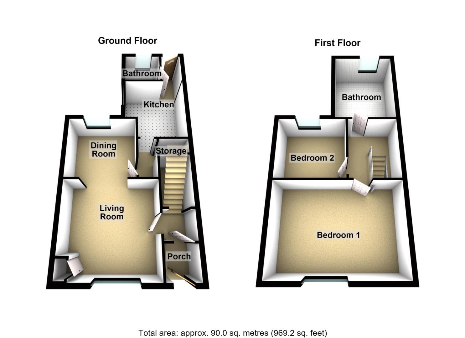 117, Richardson Street, Wallsend floorplan