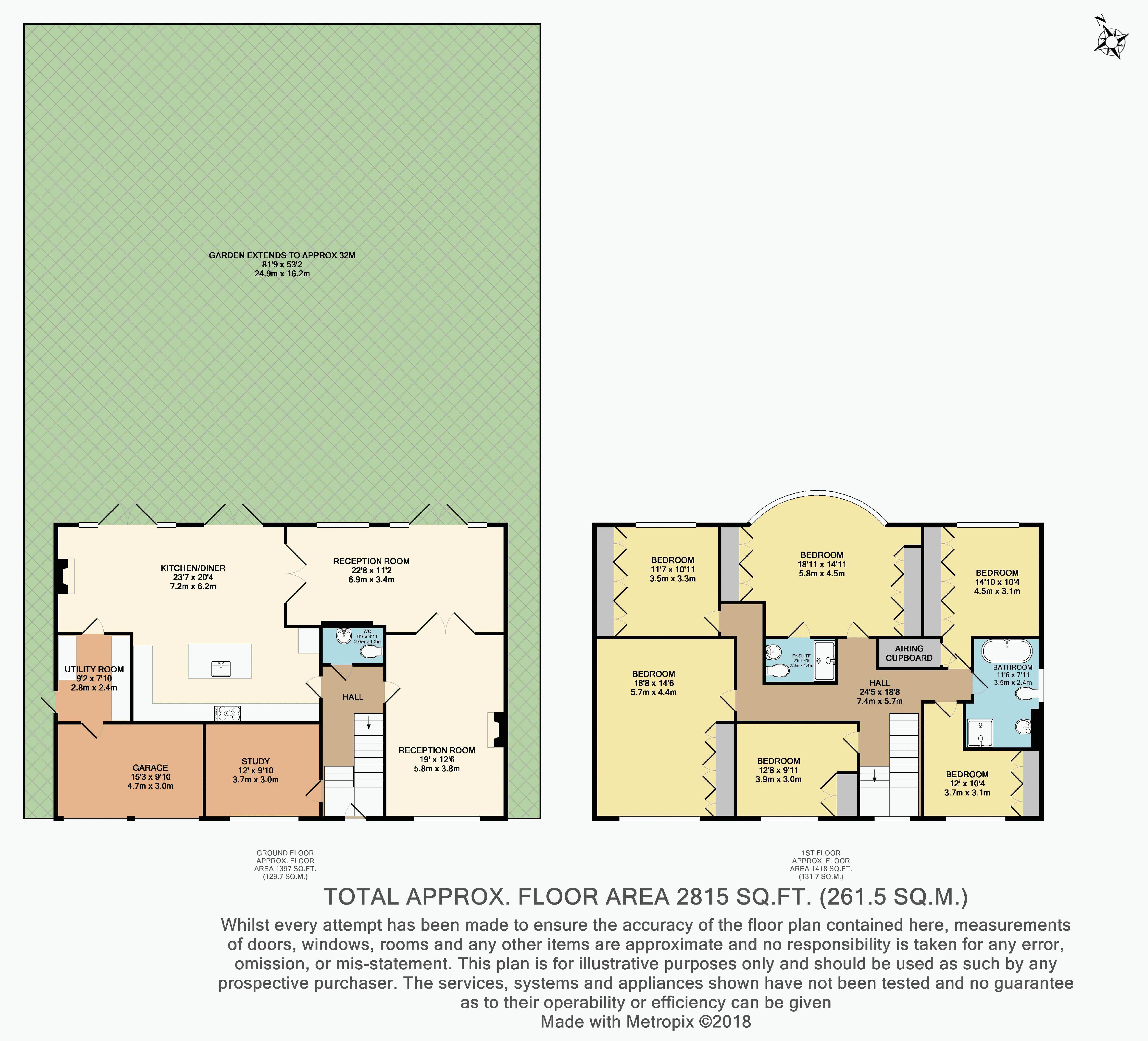 6 Bedrooms Detached house for sale in Tolmers Road, Cuffley, Potters Bar EN6