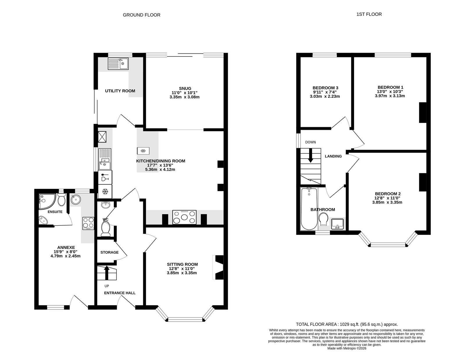245, Ledbury Road, Hereford floorplan