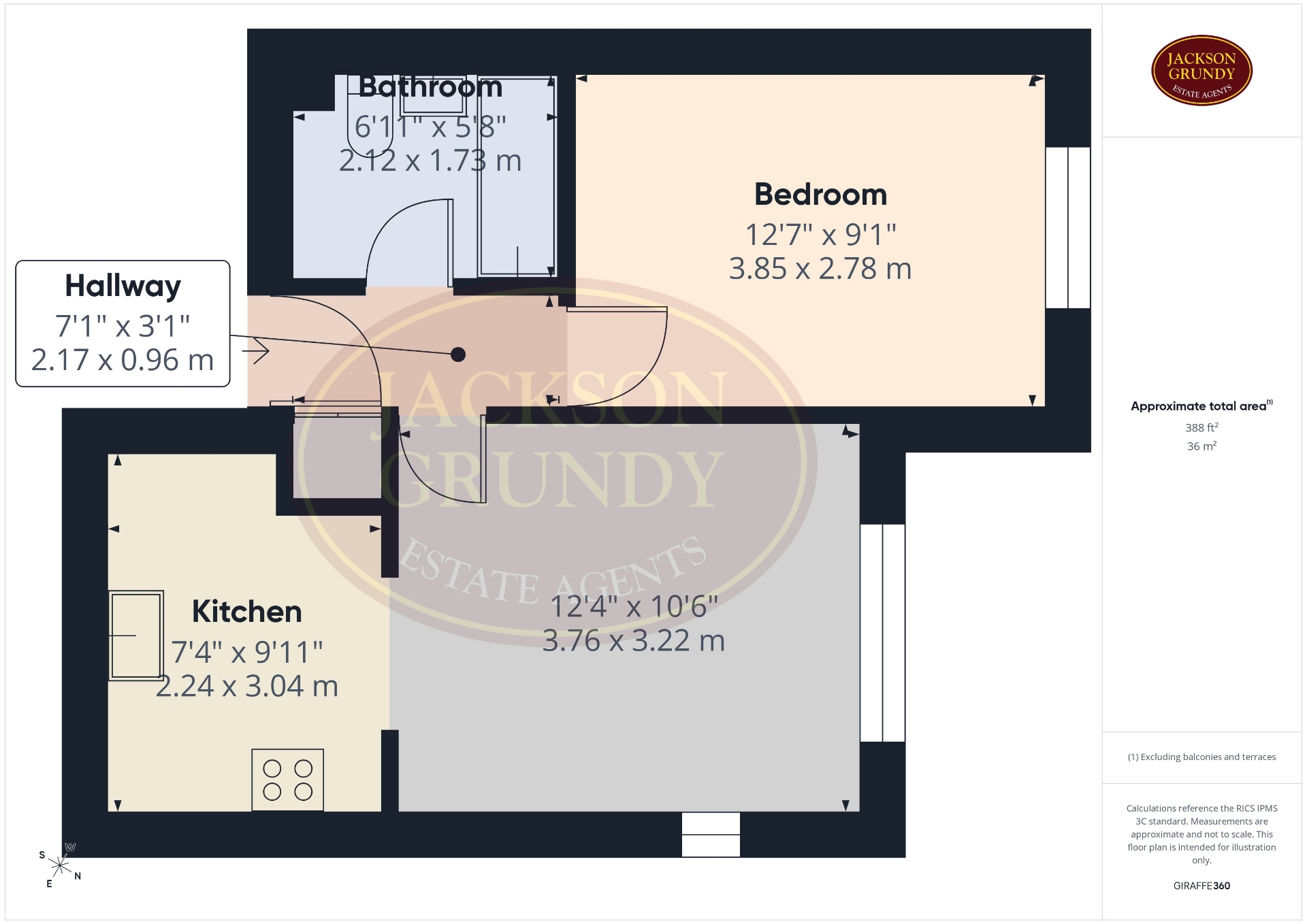 24, Bordeaux Close, Northampton floorplan
