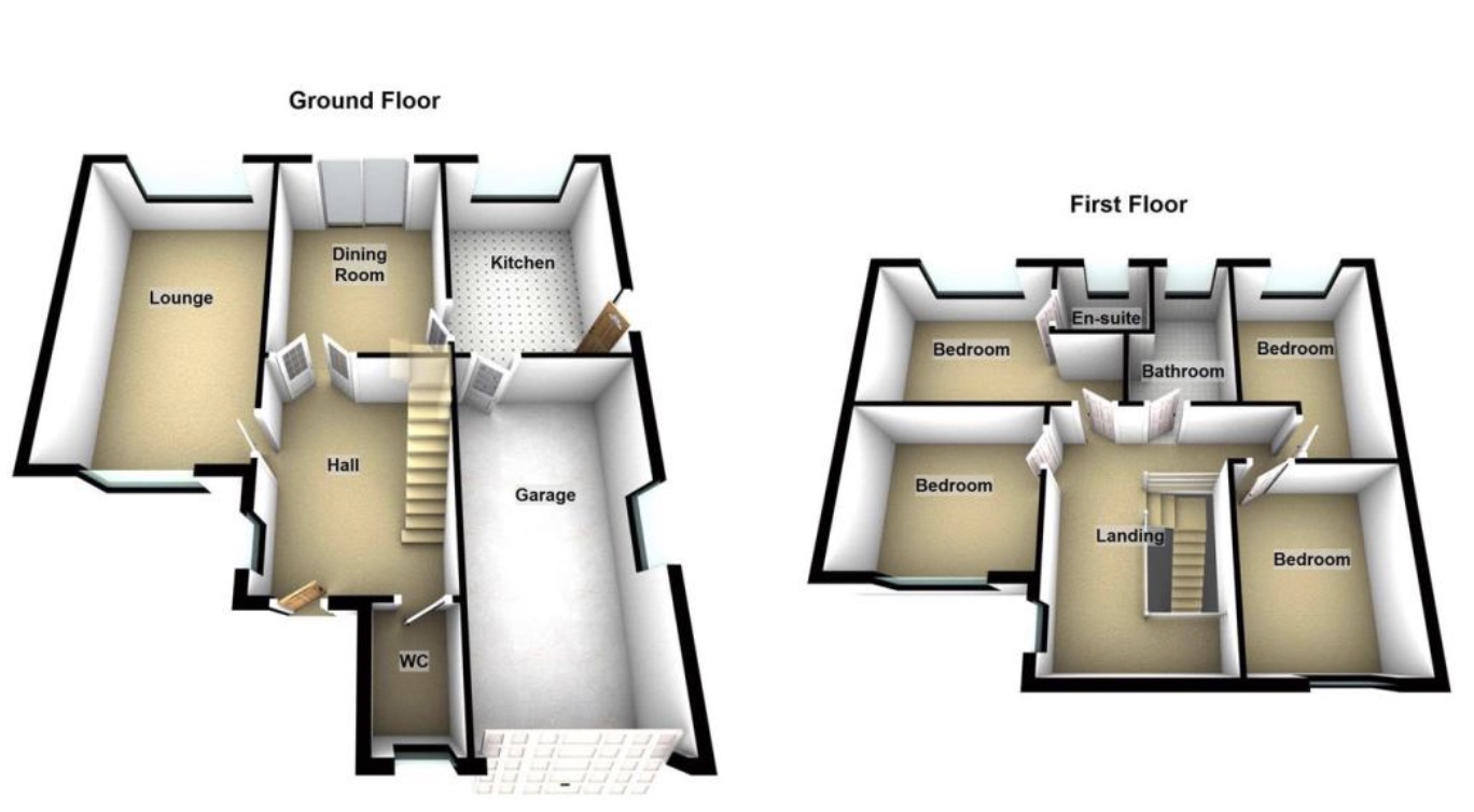 11, Anselms Court, Oldham floorplan