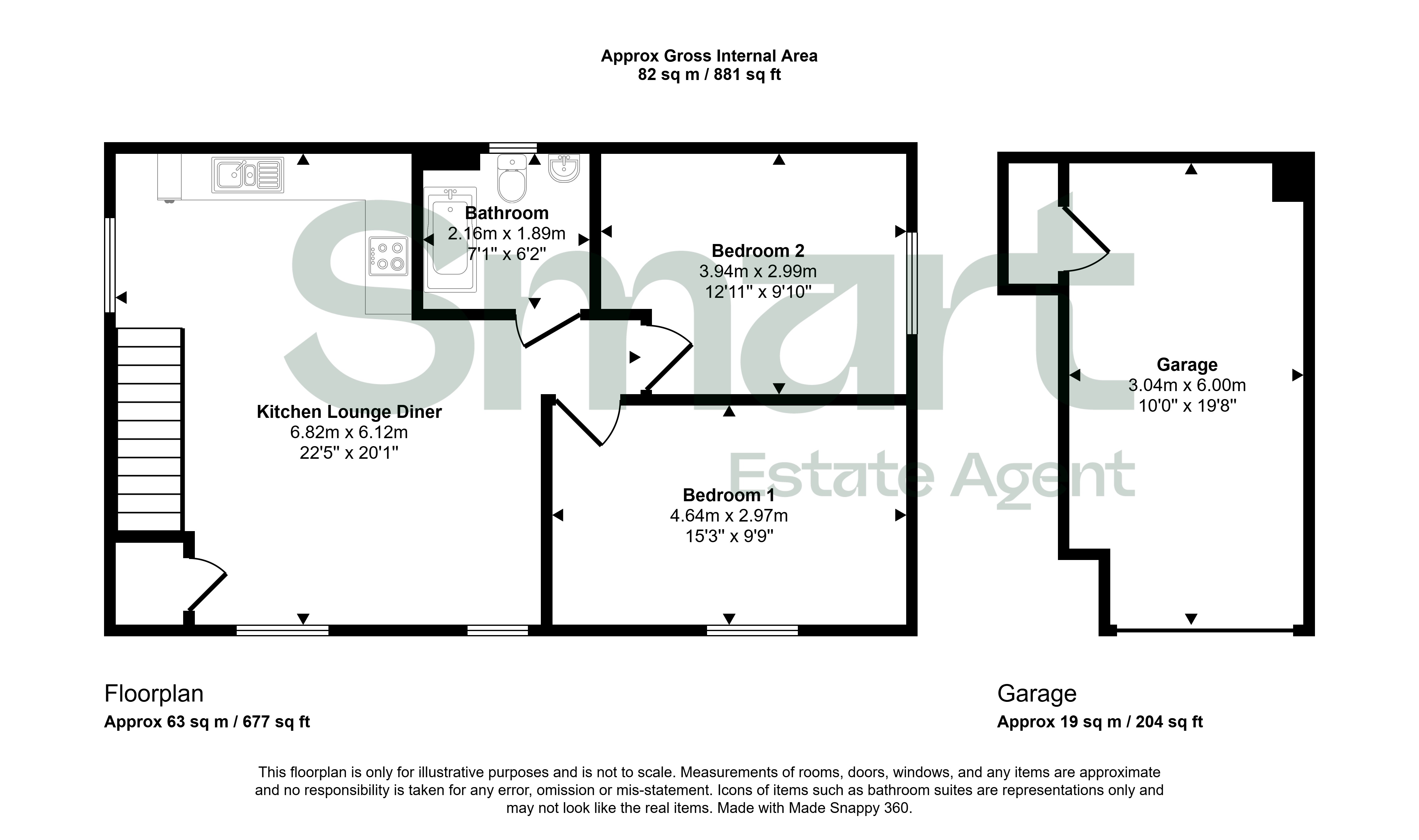11, Atherton Court, Exeter floorplan