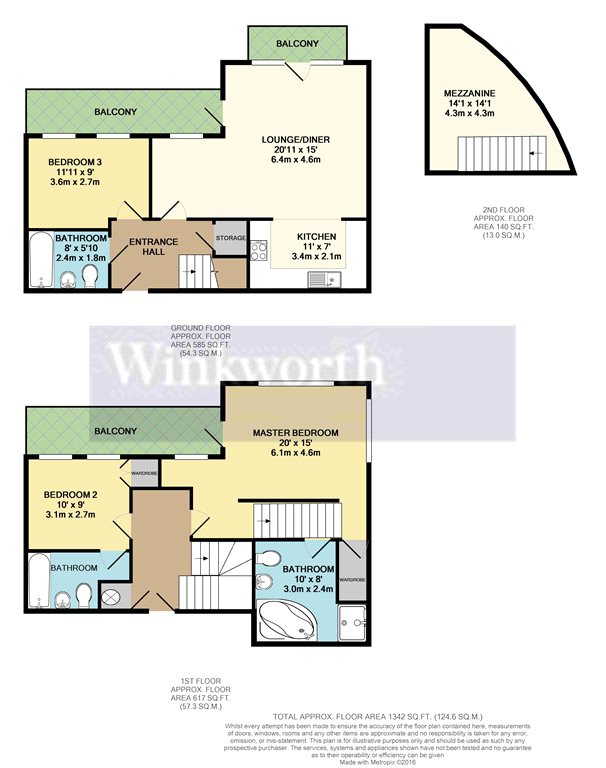 3 Bedrooms Flat to rent in Riverside House, Fobney Street, Reading, Berkshire RG1