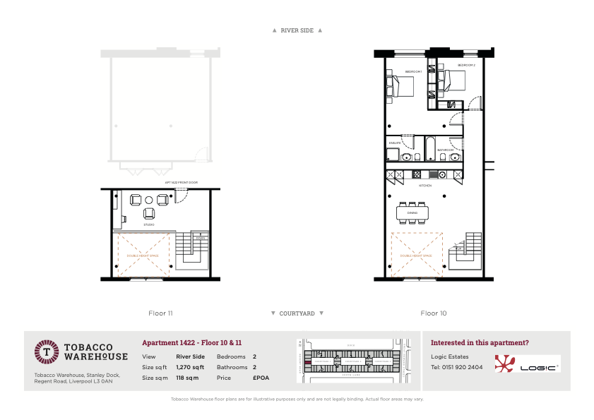 21, Regent Road, Liverpool floorplan