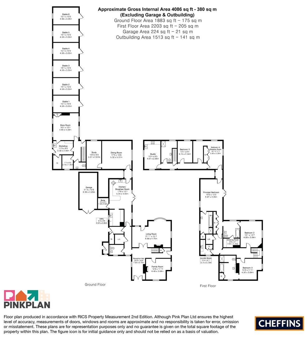 The Lodge, 42, Bury Road, Newmarket floorplan